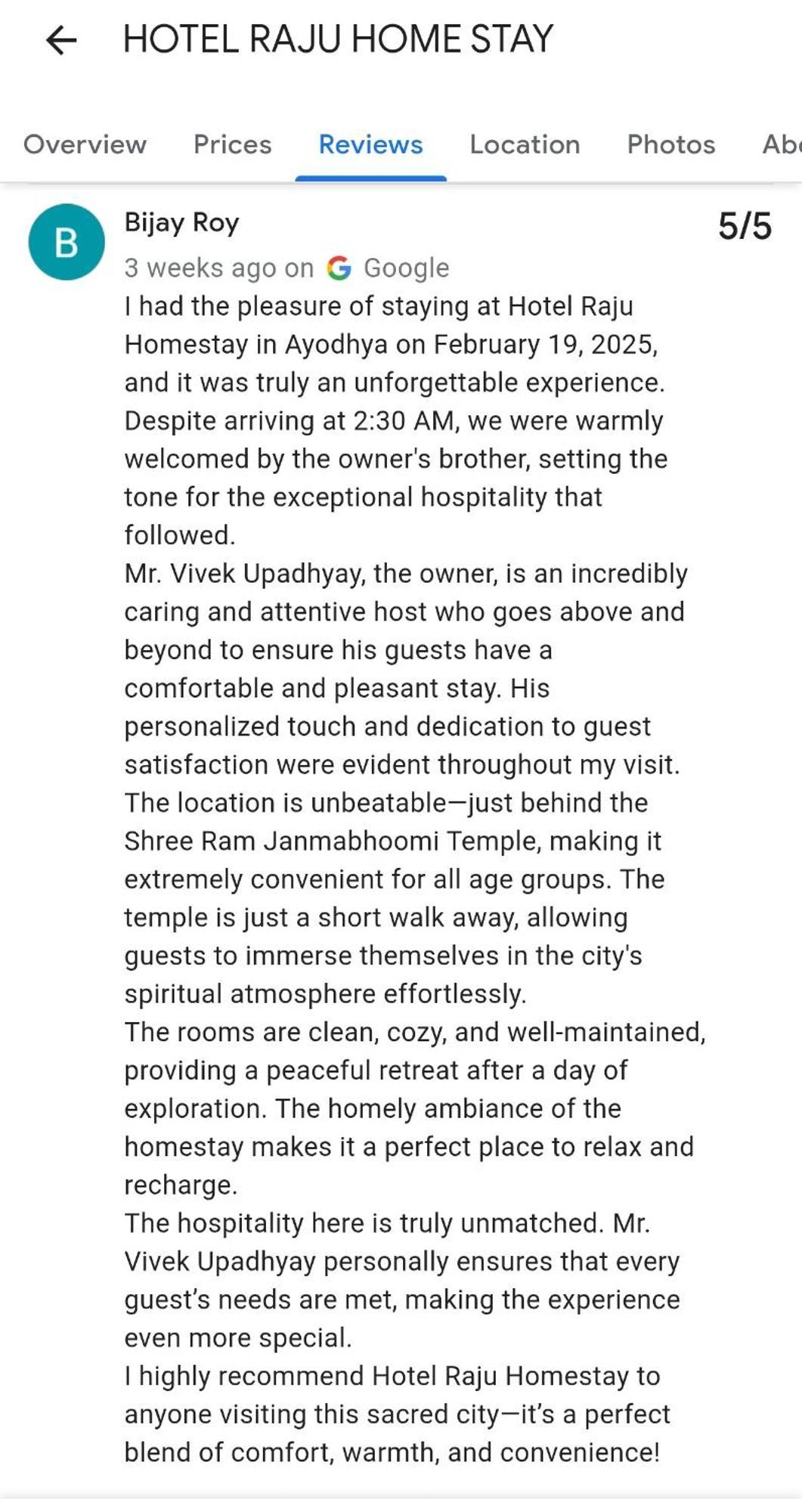 Hotel Raju Homestay Ayodhya 150 Meters From Shree Ram Janmbhoomi Temple 200 Meters From Ayodhya Dham Railway Station Exteriér fotografie